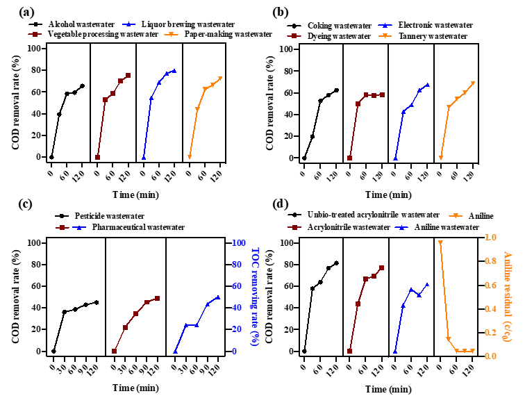 馬魯銘課題組：鐵基催化劑整砌填料催化臭氧化應用于工業廢水深度處理(5)